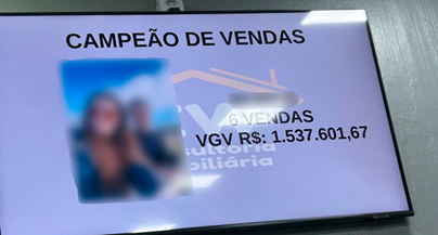 6 vendas e mais de R$ 1,53 milhão em VGV